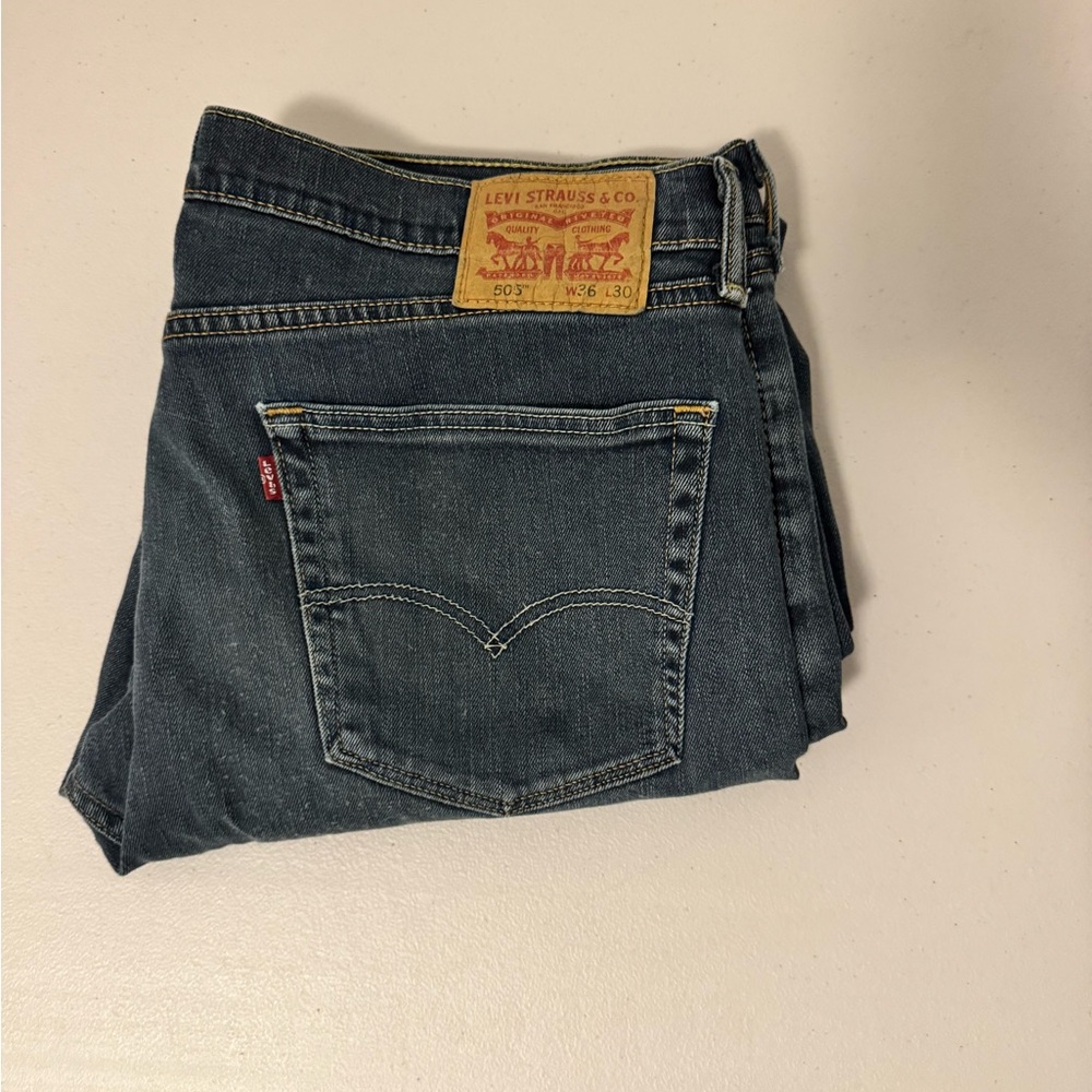 505 vintage Levi's Men's Blue Jeans 36W 30L
